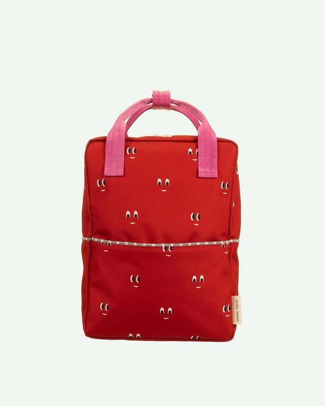 Mochila con estampado smileys