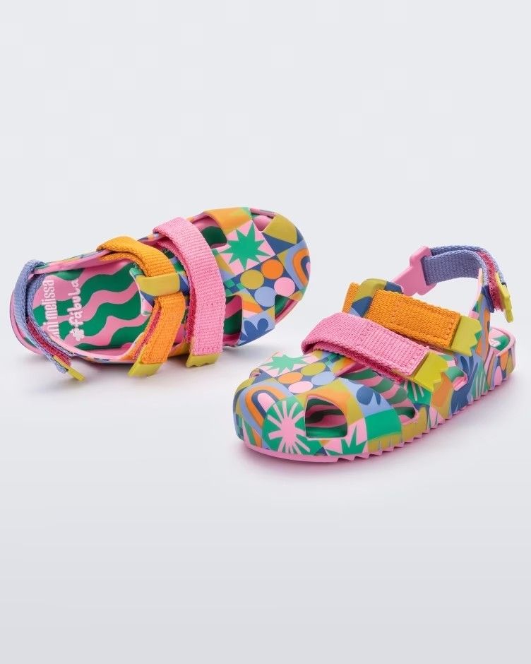 Sandalias estampadas